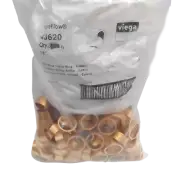 Bag of 196 Viega 43620 Pex Crimp Ring 1/2″ Copper