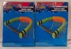 Set of 2 Splash-N-Swim 18" Pool Noodle Chairs-Orange & Black