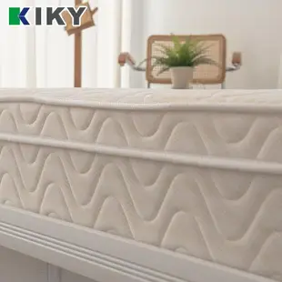 【KIKY】西維亞乳膠三線蜂巢式獨立筒床墊-單人加大3.5尺（搭配飯店專用乳膠枕１顆）