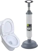 Toilet Plunger, High-Pressure Drain Clog Remover Tool, Sink Unclogger Plumbing Device, Floor-Drain Bathroom Blockage Clearing, Durable Efficient Household Use Easy
