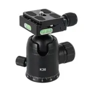 Aluminum Alloy Camera Tripod Featuring 360 Rotating Ball Head For Photo Video