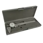 Dial Caliper 150mm/0.05mm Precision Hardened Stainless Steel Metric