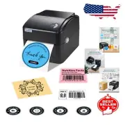 Professional Thermal Label Printer with 203DPI Resolution - Ideal for Shipping