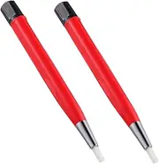 KALLORY 2Pcs Watch Cleaning Brush Pen for Clock Maintenance Durable Scratch Design Easy to Use for Precision Cleaning and Polishing Parts