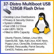 37-in-1 Multiboot 128GB USB Flash Drive