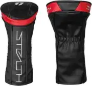 NEW TaylorMade New Golf Stealth Black/Red Driver Headcover