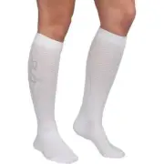 Sub Sports Elite RX Recovery Running Compression Socks White Support Seamless