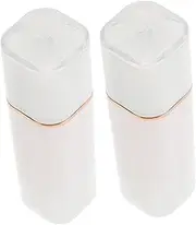 VINTORKY 2pcs Lipstick Tube Lip Gloss Empty Lipstick Tubes Diy Lip Gloss Containers Plastic Empty Container Pp White