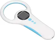 Pet Microchip Reader, 134.2KHZ 125KHZ Handheld ID Chip Scanner Non Reading with LED Screen, EMID Animal Tag Reader USB Data Connection