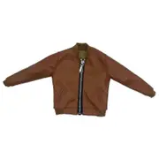 1:6 Action Figures Jacket Doll Clothes Accessories Costume Doll Decor Handmade 12 inch Male Figure Coat 1/6 Scale Jacket Coat brown