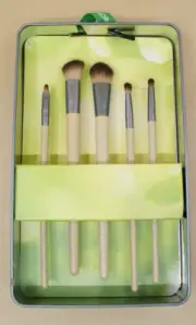 EcoTools Daily Defined Eye Brush Kit Storage Tray 5 Brushes -1627