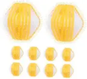 DOITOOL 10 Pack Laundry Balls Hair Removal Balls for Washing Machine Reusable Clothes
