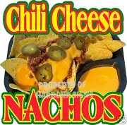 Nachos Chili Cheese Decal 14" Mexican Restaurant Concession Food Truck Sticker