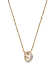 Bloomingdale's Fine Collection Diamond Interlocking Pendant Necklace in 14K Yellow Gold, 1.0 ct. t. w.