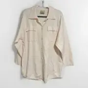 Elie. ELIE TAHARI Light Blush Pink Viscose Blend Button Down Top Size Large NWT