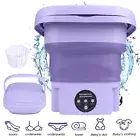 8L Mini Portable Washing Machine Folding Sterilization Drying Laundry Machine