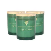 Nicola Spring Scented Soy Wax Candles - 130g - Sage & Seasalt - Pack Of 3