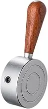 Qianly Espresso Machine Steam Lever Steam Lever Switch Knob Handle Steam Rotary Button Lever Replacement, Silver