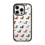 iPhone 16 Pro Impact Case DACHSHUNDS (Clear)