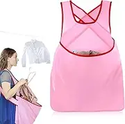 Laundry Collapsible Hamper for Dryer & Washing, Collapsible College Dorm Apron, Waterproof Sorting Laundry Bib