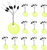 Abaodam 100pcs Professional Fishing Float Stoppers Convenient Rubber for Stream River Lake Ocean Fishing for Enthusiasts and Present