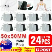TENS Machine 5x5cm Electrode Pads Replacement Reusable Self Adhesive AU