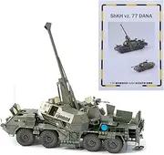 Czechoslovakia SpGH Cannon Self-propelled Howitzer Model Unassembled Vehicle Model, 1/35 Scale Paper Military Collections