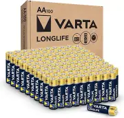 48-100 AAA or AA Batteries Longlife Alkaline Double or Triple a Battery Remotes
