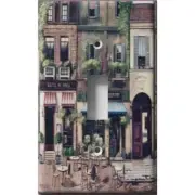 SnazzySwitch The Bistro Decorative Light Switch Plate Cover