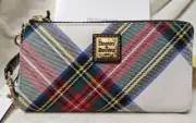 Dooney & Bourke Handbag, Wristlet Clutch Wallet, Caramel color - White Color