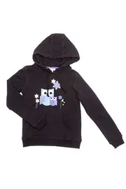 Bright Eyed Owl Hoody--JUS-8851049