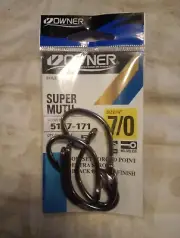 OWNER 5127 SUPER MUTU CIRCLE FISHING HOOK - PICK SIZE