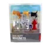 Kirkland Dog Butt Fire Hydrant Refrigerator Magnet Set of 6 NEW