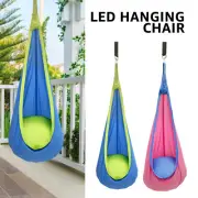 Kids Pod Swing Seat Portable Hammock Chair Swing with Inflatable Cushion gulga