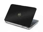 3D CARBON FIBER Vinyl Lid Skin Cover Decal fits Dell Latitude E5520 Laptop