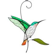 СHRISTMAS Gift Hummingbird Window Hanging Bird Suncatcher Hummingbird Decor