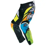 [Oneal] O´Neal Mayhem Glitch Motocross Pants, black-yellow, Size 28 for Men Black Yellow