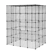 XL Cat Enclosure Cage House Metal DIY Rabbit Bunny Hutch Crate Ferret Kitten Kennel Fence Playpen Barrier Pen Habitat