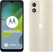 [Motorola] Moto E13 Dual SIM 64GB ROM + 2GB RAM Factory Unlocked 4G Smartphone (Creamy White) - International Version