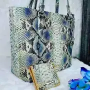 NWT BRAHMIN 2 SET HARD TO FIND DESIGNER PURSE TOTE SHOULDE BAG MATCHING WALLET