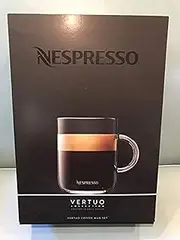 [Nespresso] Vertuo Coffee Mug Set (2 x 390 ml) with 2 Spoons