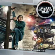 Ready Player One Movie 16 Month 2019 Photo Images Wall Calendar NEW SEALED