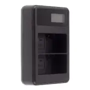 EN-EL15 LCD USB 2 Battery Charger for Nikon D7500 D7200 D850 D800 D750 D500 DSLR