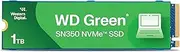 Western Digital SN350 1TB M.2 NVMe SSD, Green