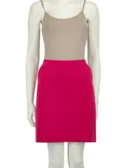 Pink A-Line Mini Skirt