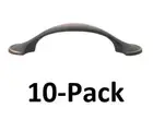 *10-PACK* GlideRite 3 in. CC Oil Rubbed Bronze Arch Shovel Edge Cabinet Pulls
