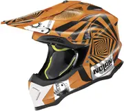 Nolan N53 Riddler Motocross Helmet, orange, Size M
