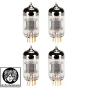 New Electro-Harmonix 12AU7 ECC82 GOLD PINS Gain Matched Quad (4) Vacuum Tubes
