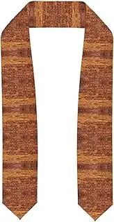 [SKKNT] Industrial Brick Wall Background Print Graduation Shawl Stole For Academic Commencements Honor Sash Congratulations Gift