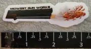 Midwest Gunworks (MGW) Co. Over Under Shotgun Vinyl Sticker Decal Shot Show